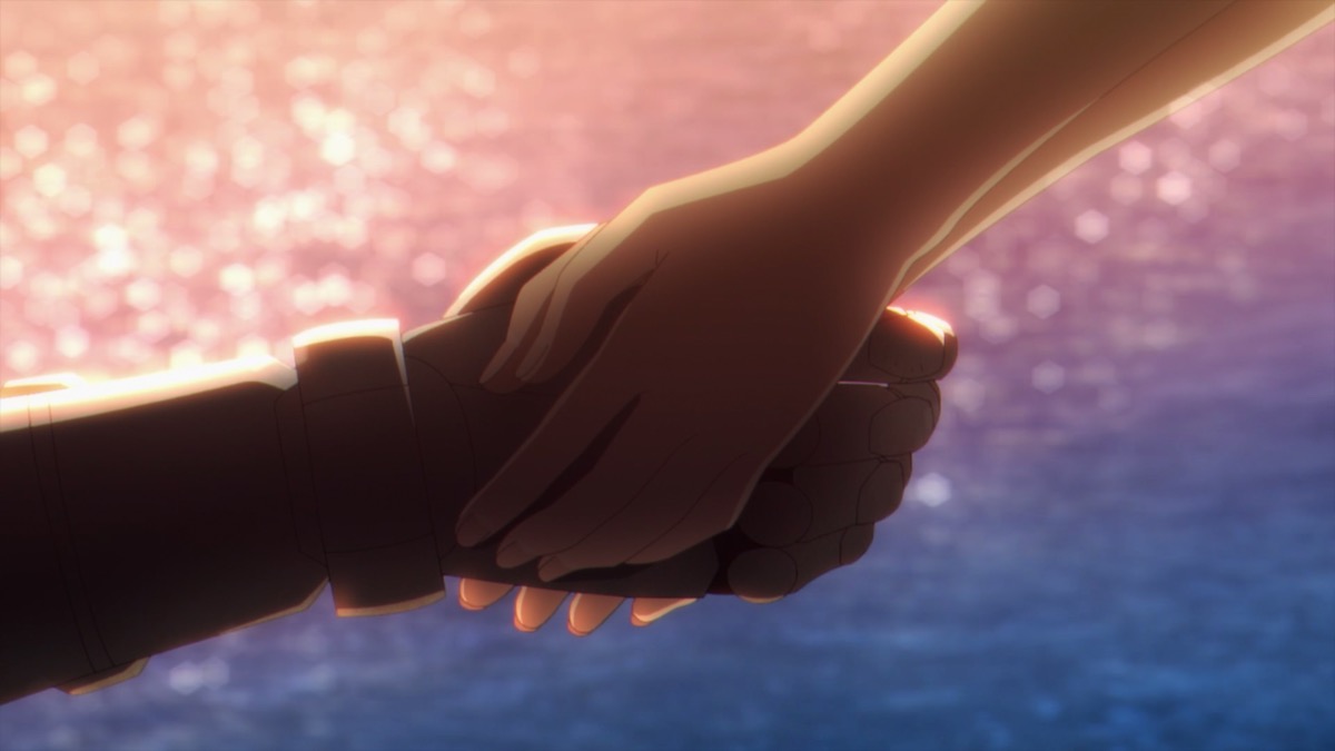 _______castaway's tweet image. #終末ツーリング 2話。
記憶が蘇った一郎さんの決心と、それを悟ったヨーコ達との別れから、想いを馳せつつ全機能停止で家族との再会に涙が止まらなかった。誰かの終末を見送る旅でもあるのかもなぁ。ところで、これまでの回想はヨーコの空想だったのかな。終末への背景が少しずつ・・。