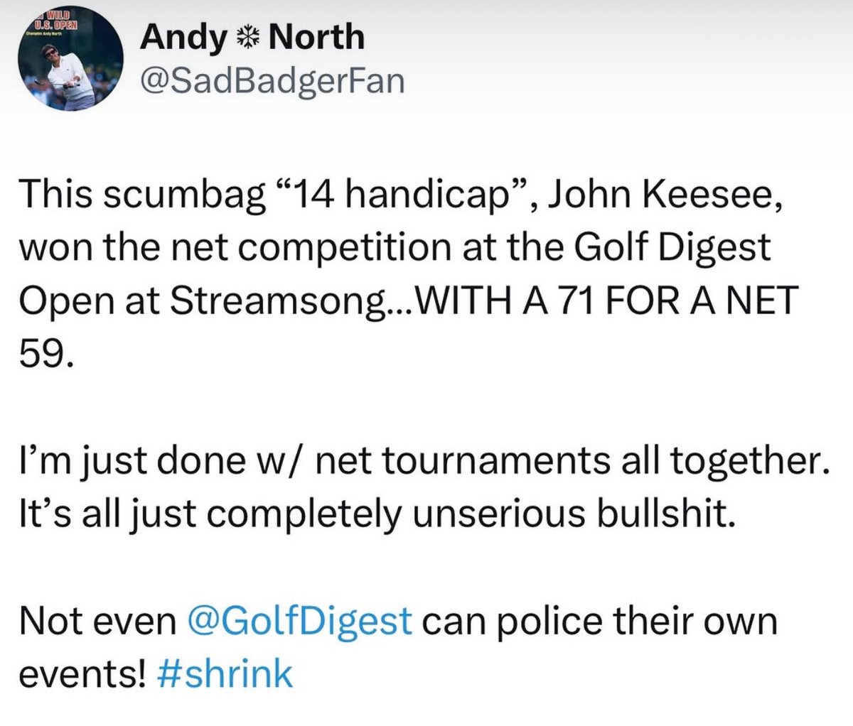 Society of Golf Historians tweet media