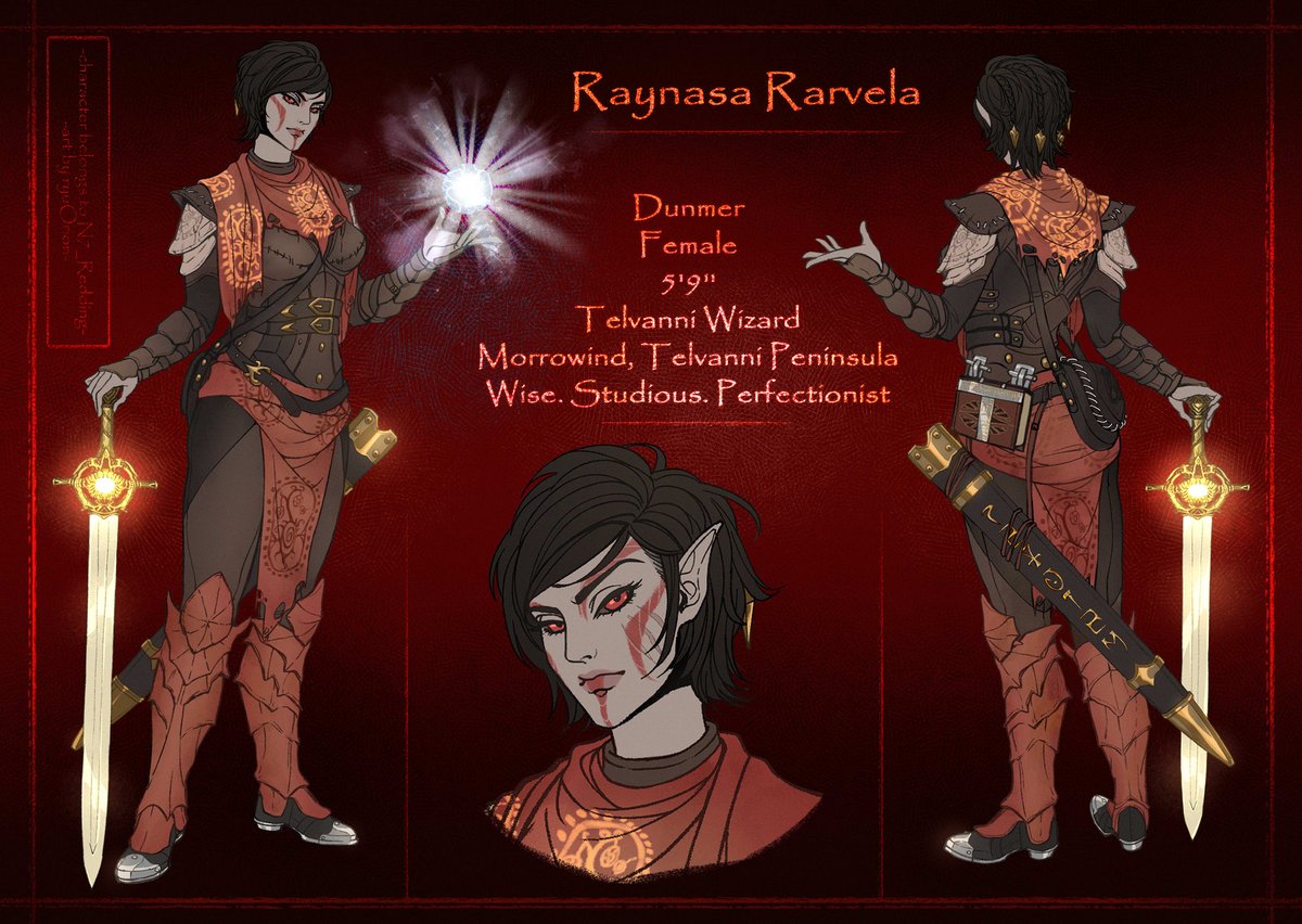 #TES #ESO #nord #dunmer #commission