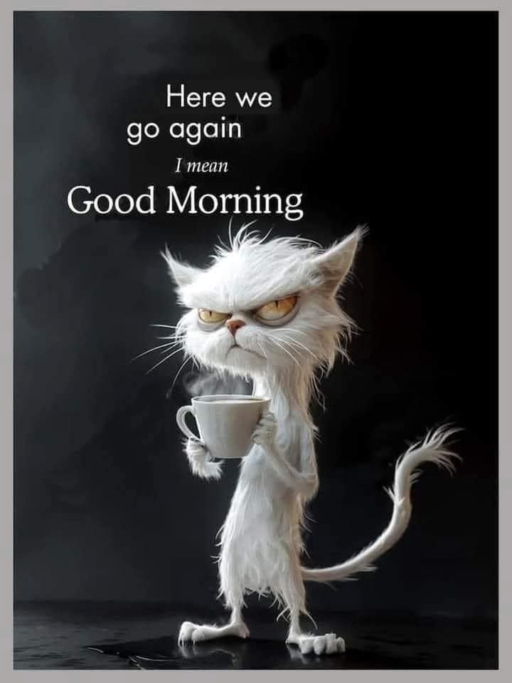 CoVet_81's tweet image. Good morning! My brain hasn’t fully booted up yet. My motivation is still hitting the snooze button. I’m pretty sure my sense of humor is still under construction. For the next hour or so, I’ll be running entirely on coffee, sheer determination, and mild chaos. Approach with…