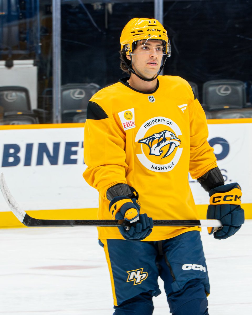 PredsNHL's tweet image. Luke Evangelista is IN 🙌
Vange will make his season debut tonight against Utah!