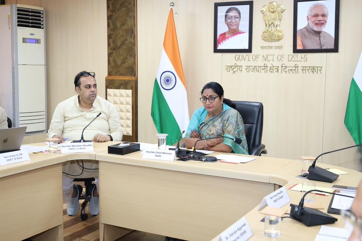 airnewsalerts's tweet image. Delhi CM @gupta_rekha Confirms 90% Medicine Availability and Fully Functional Ventilator Beds in Government Hospitals
Read more👇
newsonair.gov.in/delhi-cm-rekha…
