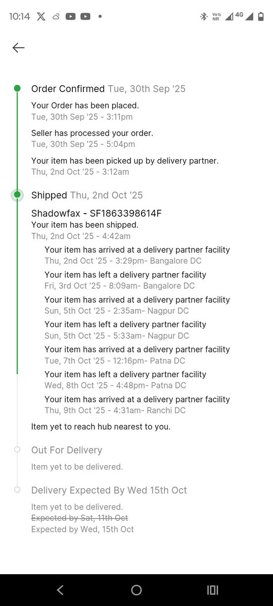 IBRARAH39655804's tweet image. When #Flipkart doesn&apos;t deliver on time, who is responsible? I&apos;m asking. I had to go out, should I wait for this delivery? How long will your poor system continue?How can I be sure that I will get this delivery on the 15th?