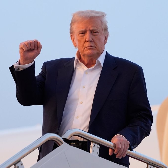 As of today, how much do you still trust President Trump?

A. 100%
B. 75%
C. 50%
D. 25%
E. 0%