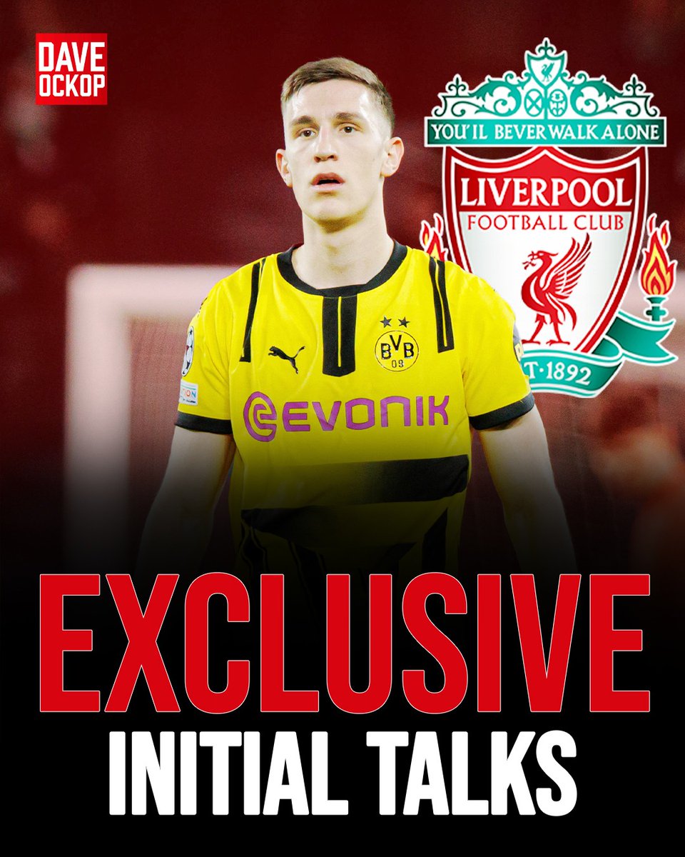 DaveOCKOP's tweet image. 🚨 EXCLUSIVE: Liverpool have held initial talks over the potential signing of Nico Schlotterback from Borussia Dortmund. Liverpool have a genuine interest in the German defender. Talks are at an early stage but a respected agency is working on the potential transfer. Liverpool…
