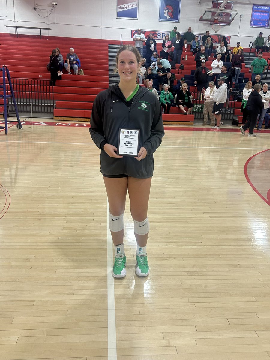 TCTIGERS's tweet photo. Congratulations to TC Volleyball on your 2025 Shelby County Championship🏆……..&amp; to MVP Gwyn Williams-Great Job!!!!!!!! https://t.co/E7Y3ONu2Eh