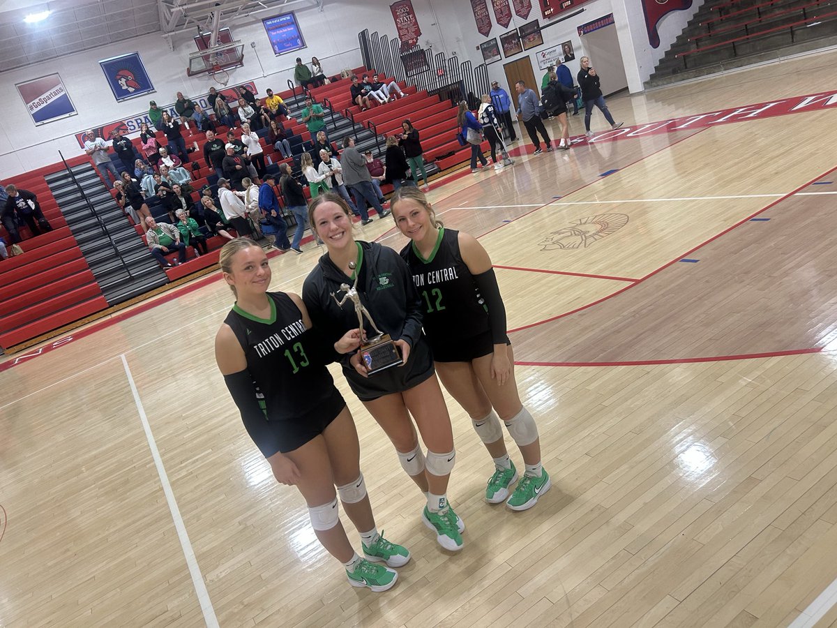 TCTIGERS's tweet photo. Congratulations to TC Volleyball on your 2025 Shelby County Championship🏆……..&amp; to MVP Gwyn Williams-Great Job!!!!!!!! https://t.co/E7Y3ONu2Eh