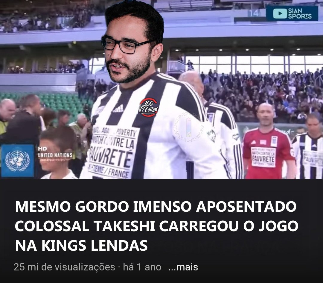 TAKESHI ESTÁ MAIS VIVO QUE NUNCA