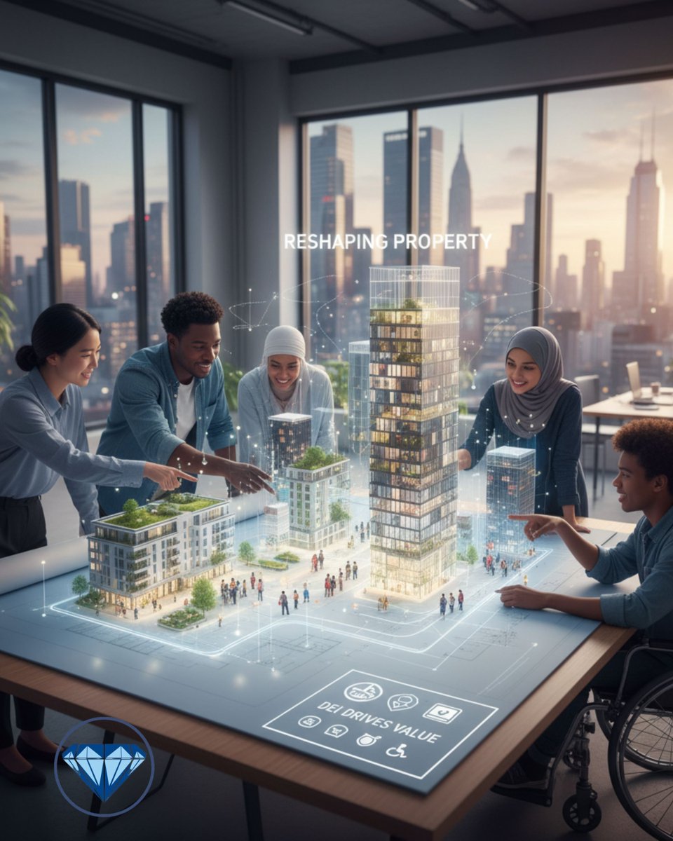 deicommercial's tweet image. The future of CRE isn’t just space—it’s inclusion. In 2025, DEI-driven assets lease faster, attract premium tenants, and outperform. Inclusion = ROI.
Read more: tinyurl.com/DEICOMMERCIAL 
#CRE2025 #DEIinRealEstate #InclusiveDevelopment