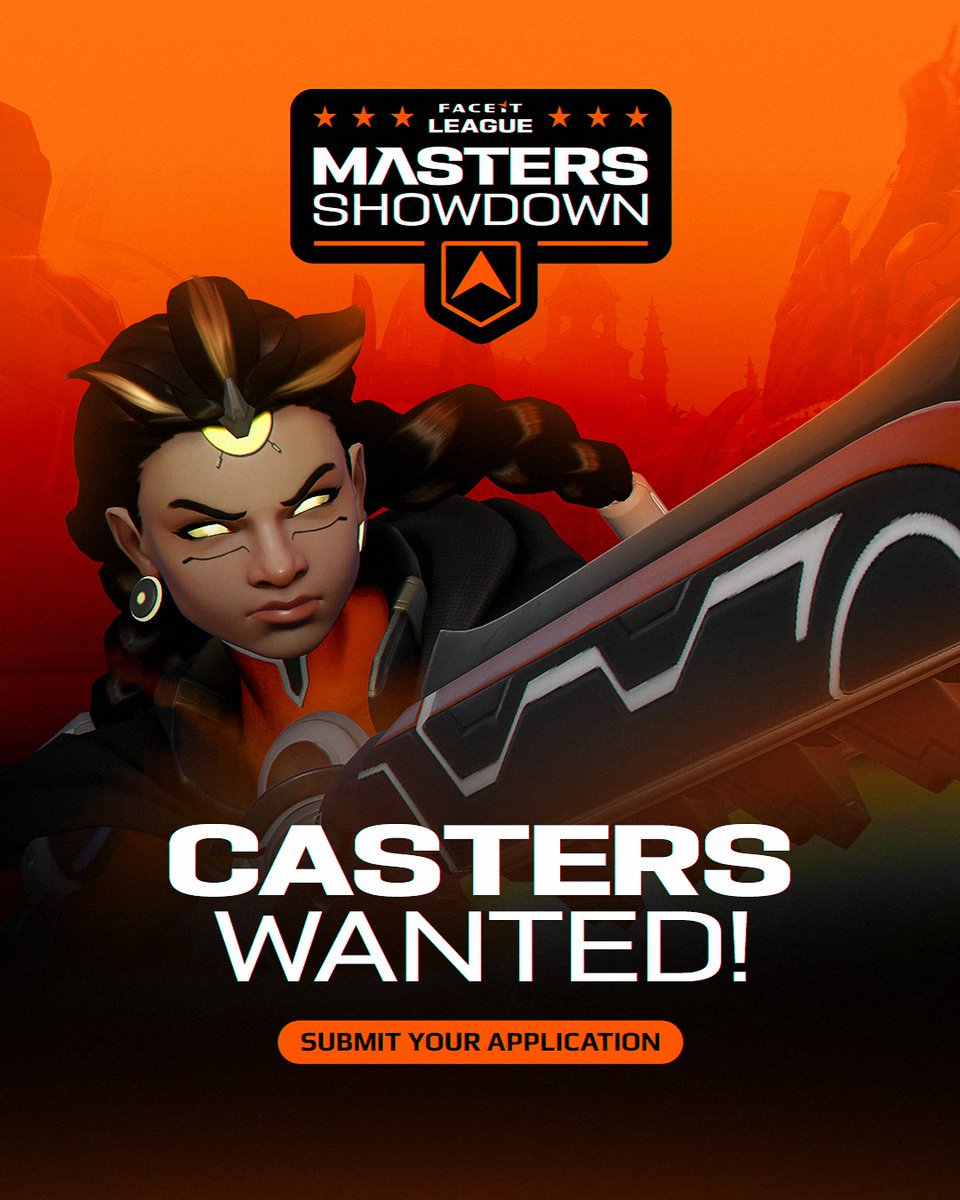 📢 CASTERS WANTED!

We’re looking for community casters to bring our Masters Showdown to life, calling the action as the best from EMEA and NA go head-to-head!

Who do you want to see? 👀