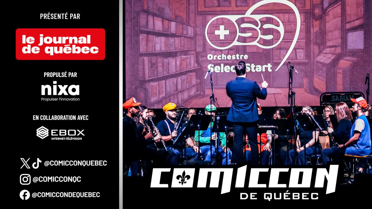 🎶 Ne manquez pas le concert de l'OSS à 15 h 45 dans la salle 200C!