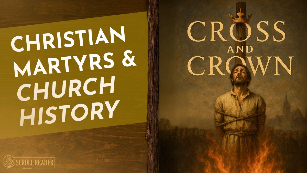 scroll_reader's tweet image. New audiobook: Cross and Crown | Christian Martyrs & Church History youtube.com/watch?v=AGqUZM…