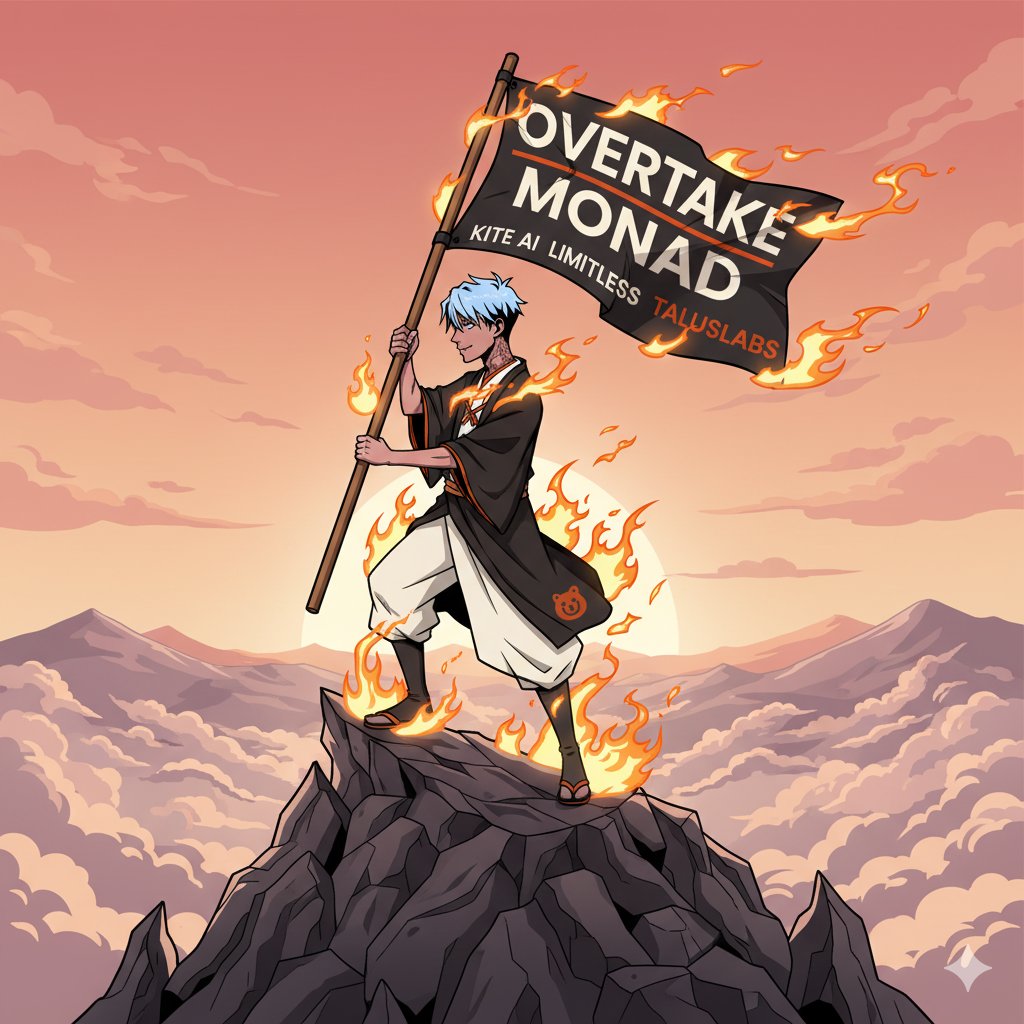 Pranto_xyz's tweet image. Innovation is accelerating at warp speed! @overtake_world is redefining digital experiences, while @GoKiteAI empowers anyone to build AI agents effortlessly—no code, just creativity. Meanwhile, @monad is pushing the boundaries of collaboration and intelligent automation, making…