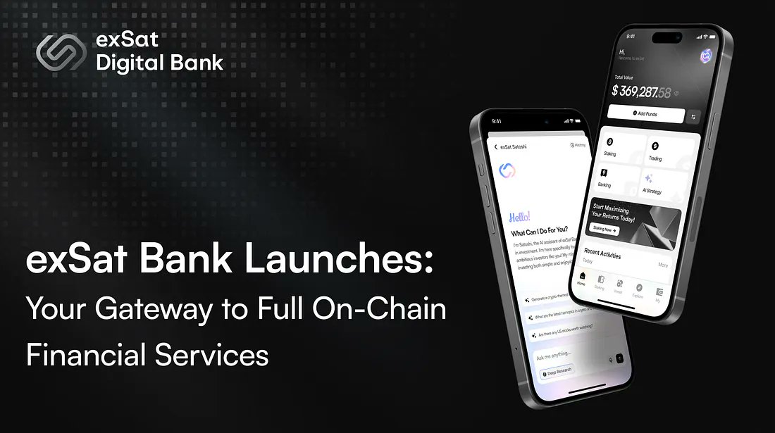 Im_Nas1r's tweet image. exSat Bank isn’t your typical “crypto product.” It’s the first true Bitcoin-native onchain bank uniting custody, trading, yield, and credit into one fluid ecosystem. Here, BTC doesn’t idle in wallets. It circulates as money, powers credit, and generates capital all within…