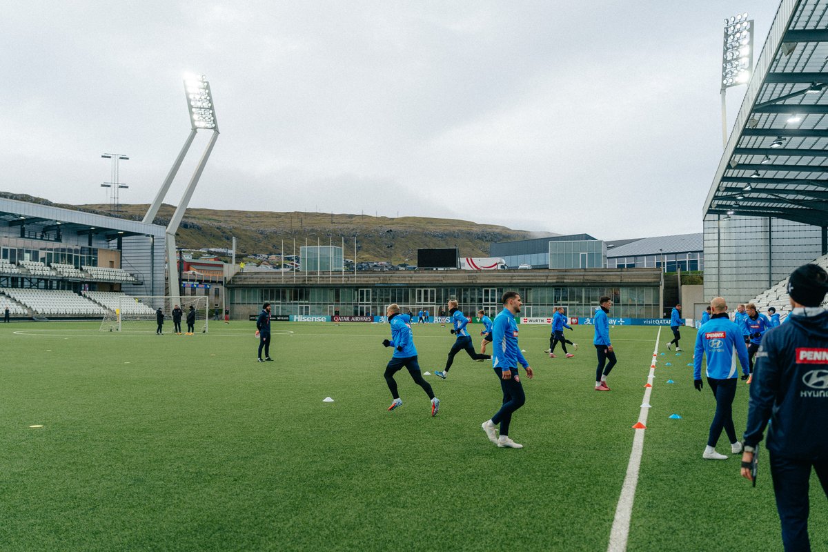 ceskarepre_eng's tweet image. Pre-match training session at the Tórsvøllur stadium. 

#WCQ