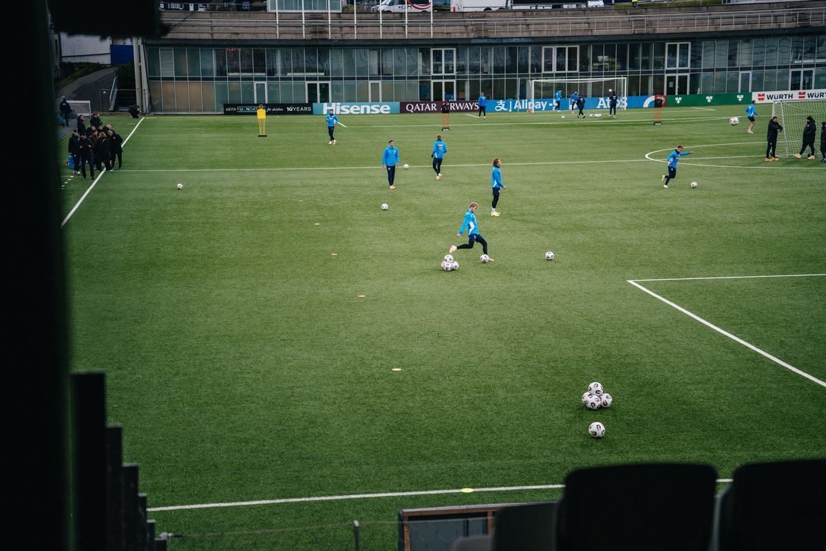 ceskarepre_eng's tweet image. Pre-match training session at the Tórsvøllur stadium. 

#WCQ