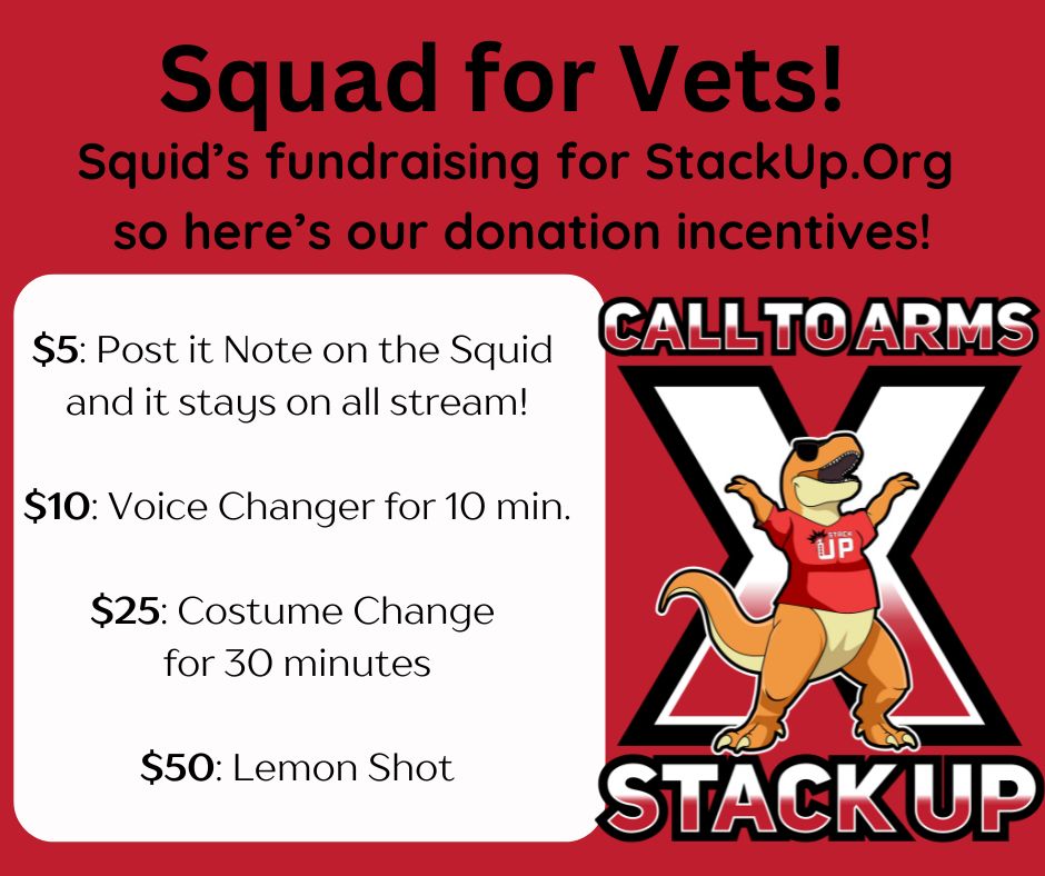 historicalsquid's tweet image. 🦑LIVE🦑I'm working on the WEEKEND?! @StackUpDotOrg
twitch.tv/historicalsquid
#REPO #TwitchStreamers #twitchaffiliate #veteran #veteranstreamer #femalestreamer #Vtubers #ENVtuber #fundraising