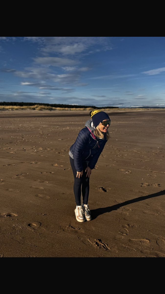 HDewarSport's tweet image. Making the most of the October sunshine at the fabulous Tentsmuir, with ⁦@JamesMelville⁩ ☀️