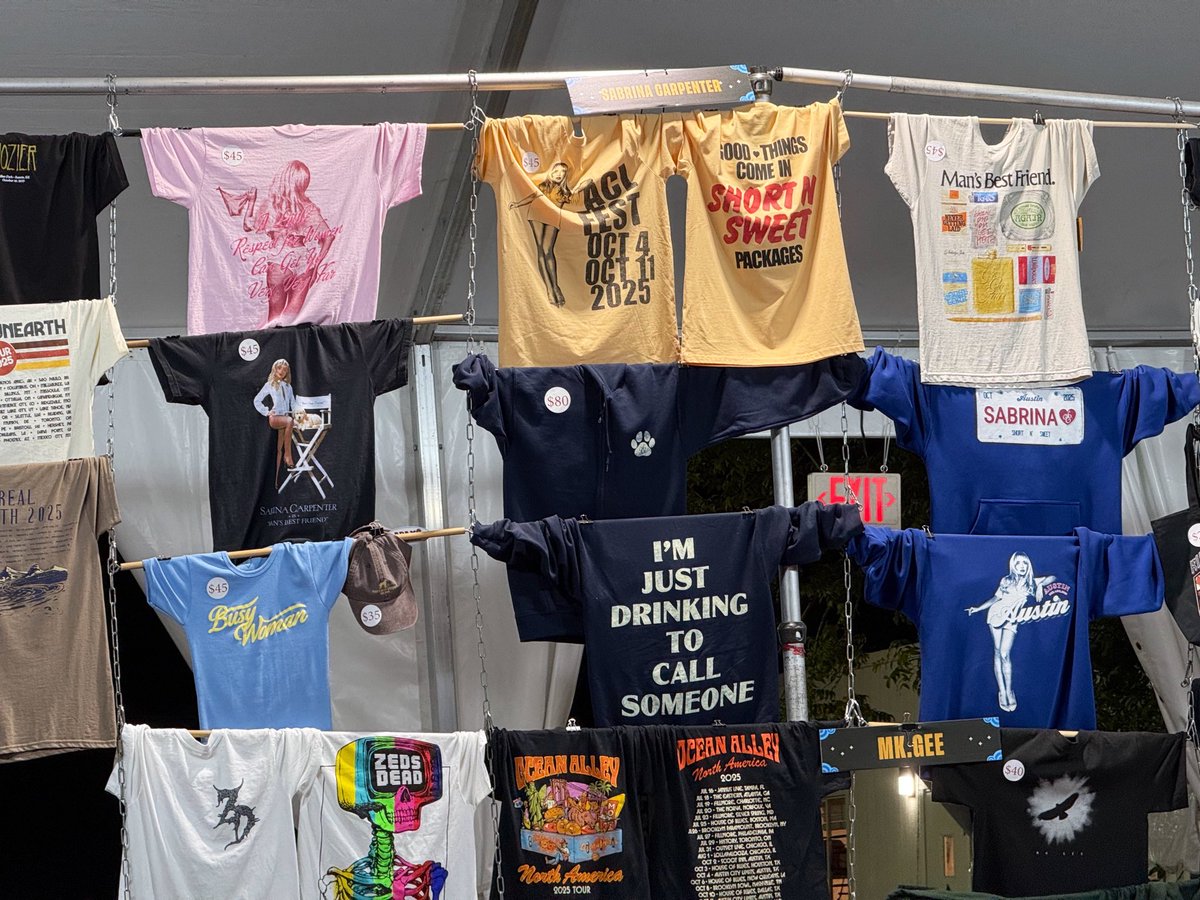 SCarpenterPL_'s tweet image. Merch dostępny na festiwalu Austin City Limits!