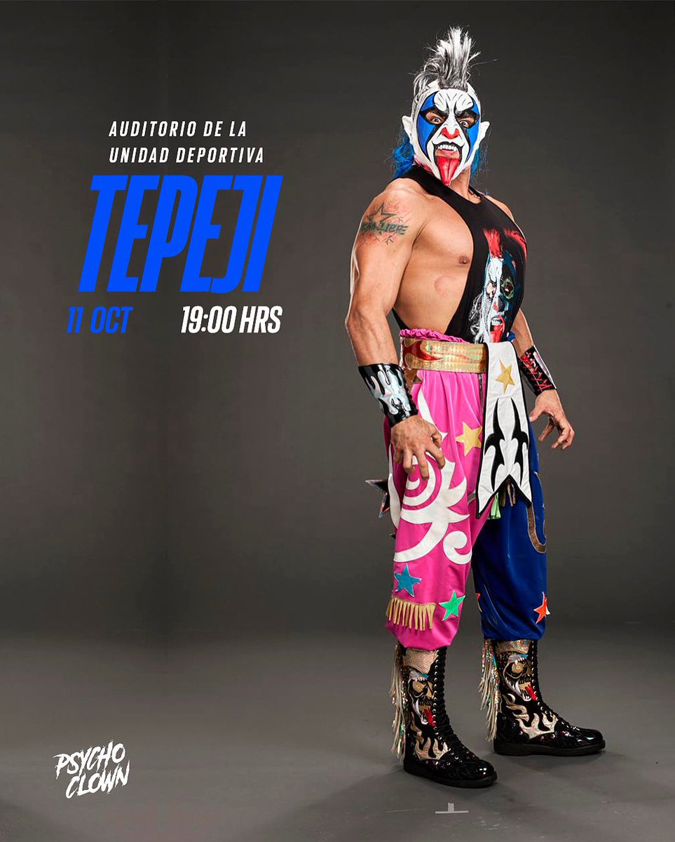 TEPEJI | HOY sábado 11 de octubre, nos vemos por allá!! Consigue tus boletos ya, Psycholoco!! Espero verte 🤘🏼
-
TEPEJI | TODAY Saturday, October 11, see you there!! Get your tickets now, Psycholocos!! Hope to see you 🤘🏼