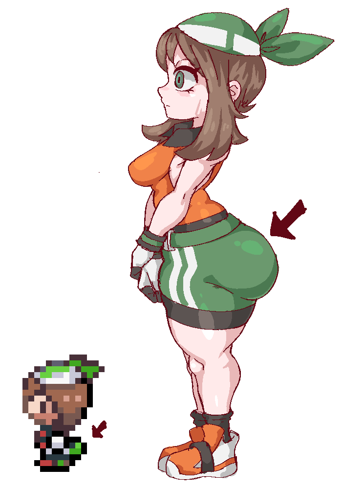 has anyone ever been mistaken gen3 sprite of may like this?