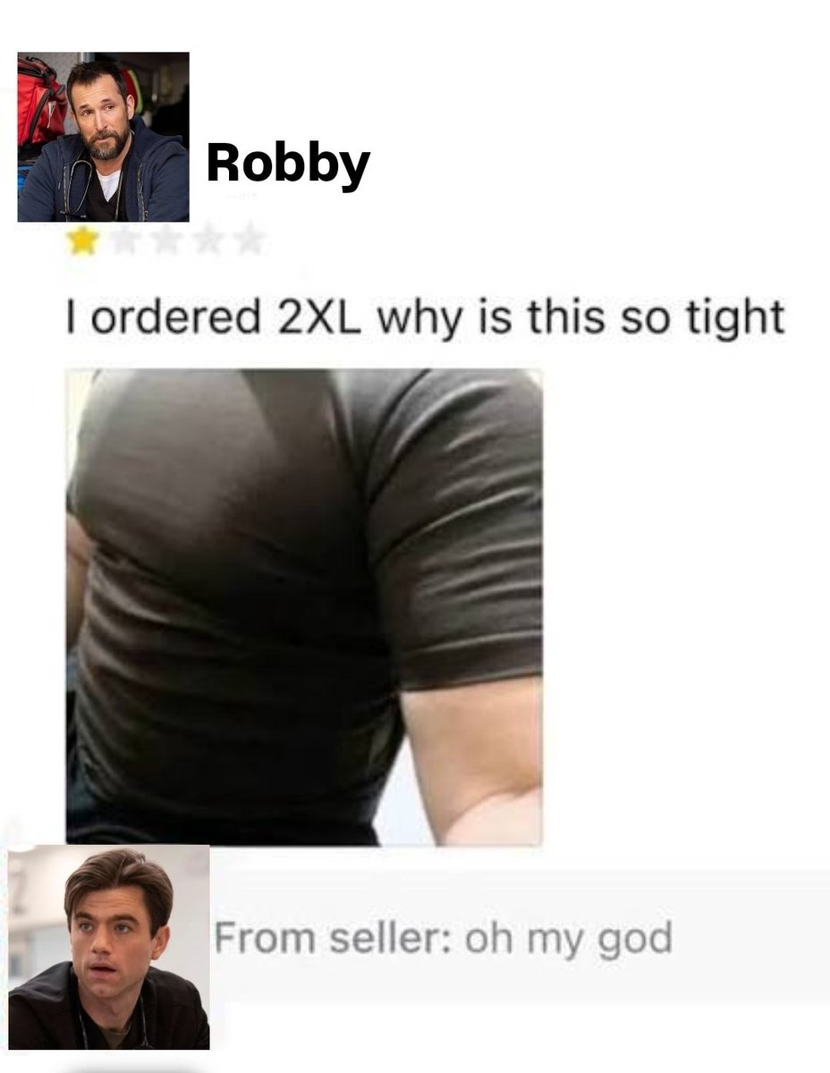 starboy4everill's tweet photo. Booby #robbylangdon #robdon #thepitt https://t.co/ghE8G4Nzxk