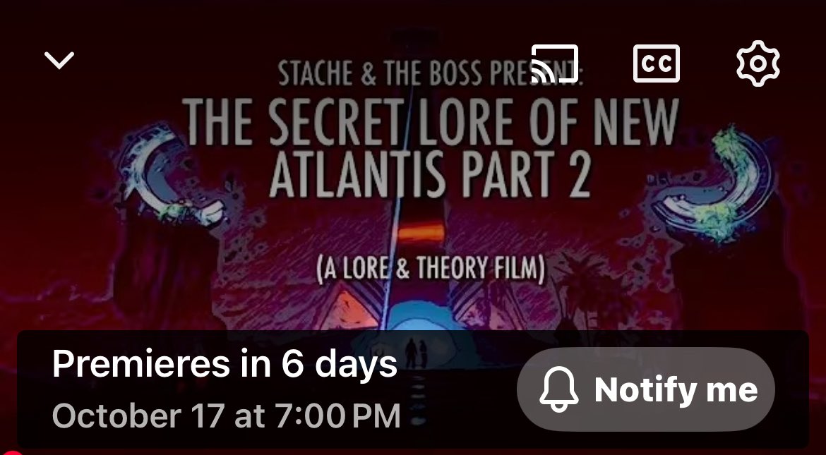 Just a reminder to all,

In six days we’re asking an awful lot of questions. 

If you thought we were insane last time with our theories, just wait.

It.
Gets.
Weirder.

❤️ Stache &amp; The Boss

#Starfield #スターフィールド #StarbornCollective

youtu.be/WH_zSQ4Twrc?si…