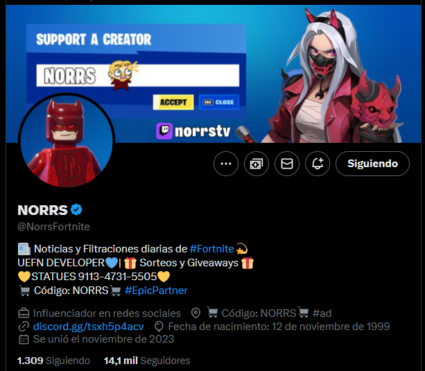 ElpapaGamer69's tweet photo. @NotPaloleaks @NorrsFortnite @Castgfishy 😀 listo espero que haya suerte https://t.co/TLKEqPnddA