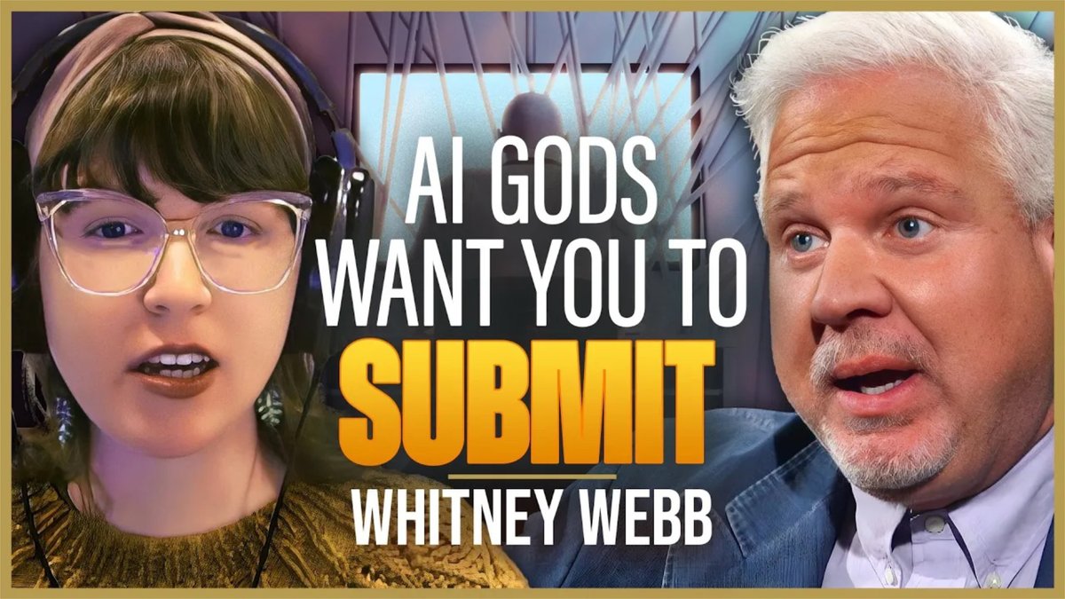 _whitneywebb's tweet image. My interview with @glennbeck is airing now.