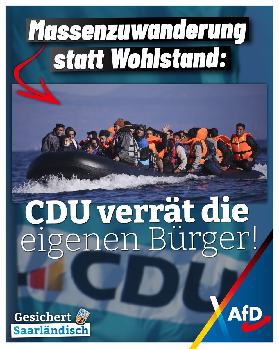 +++ Massenzuwanderung statt Wohlstand: CDU verrät die eigenen Bürger! +++

Während die CDU-Regierung Massenzuwanderung noch immer als Lösung für den Arbeitskräftemangel verkauft, zeigen Realität und Zahlen ein anderes Bild: Immer mehr Migranten landen direkt im Sozialsystem,