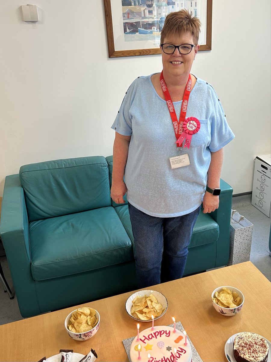 Very successful flu &amp; covid clinic today.  Lots of very happy patients.  🩼
Our dedicated staff are even happy to work on their birthday!! Happy birthday Gail
<a href="/publichealthni/">Public Health Agency</a> <a href="/rcgp_ni/">RCGPNI</a> <a href="/DHSCgovuk/">Department of Health and Social Care</a>