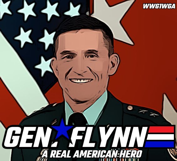 NoPanicZone17's tweet image. We stand with you 
 @GenFlynn 
WWG1WGA!
#NCSWIC