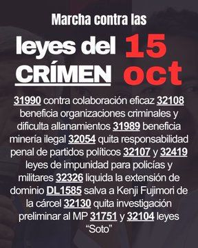 Estas son las leyes pro-crimen que se tienen que derogar para comenzar a combatir en serio la inseguridad. La coalición autoritaria no lo va a hacer, no importa el delegado q tengan en palacio. Difundan estas síntesis, q la ciudadanía recuerde cómo este Congreso impulsó el crimen