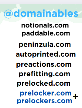 domainables's tweet photo. Let's get you inspired: Until Oct 18th, price on these?
𝟭𝟬% 𝗯𝗲𝗹𝗼𝘄 𝗯𝗲𝘀𝘁 𝗼𝗳𝗳𝗲𝗿 𝘄𝗲 𝗮𝗴𝗿𝗲𝗲 𝗶𝘀 𝗳𝗮𝗶𝗿.
Who loves you more than your #domains #Grandma?😊😍 #oneworddomains https://t.co/E4qGu2sxIV