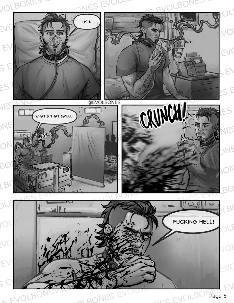 evolbones's tweet image. ✨Page 5 for 'Renevos' If you're enjoying the story so far and want access to more pages consider supporting the comic on Patreon!
🔥patreon.com/Evolbones
#cod #codfanart #johnsoapmactavish #simonghostriley #mw2 #mw3 #phillipgraves #fanart #CallofDuty #soapghost #comic