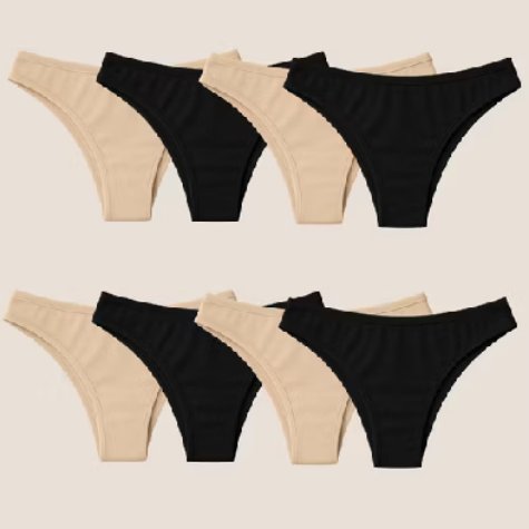 Promo123Shopee's tweet image. Kit 10 Calcinhas Tanga Conforto Microfibra Preta e/ou Bege Forro 100% Algodão 

👉por R$29,35 

Compre na Shopee agora! s.shopee.com.br/1g9ujlOQW8

Shein cupom