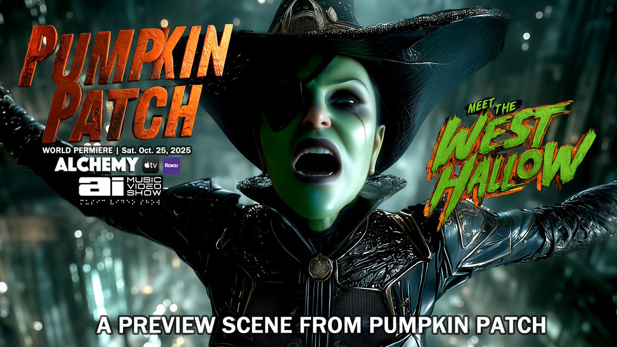 brianjamesgage's tweet image. Don’t miss the Apple TV &amp;amp; ROKU premieres of the first look at Pumpkin Patch — the wildest Halloween feature of the season. Streaming exclusively on @aimusicvideo’s Saturday Night Movies on  @AlchemyStream. Thanks for watching — and welcome to the LMAO&apos;s Planet Ween!