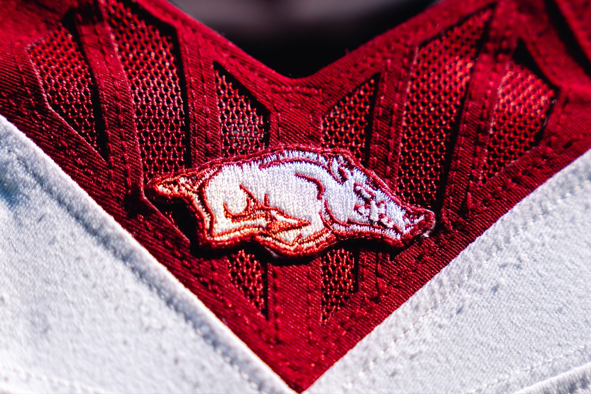 RazorbackFB's tweet image. Back in the road white 🐗