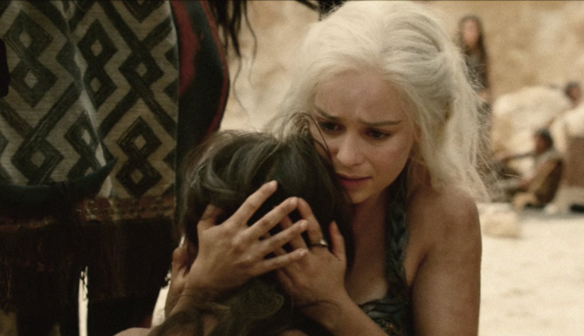 "They are not strong, she told herself, so I must be their strength"