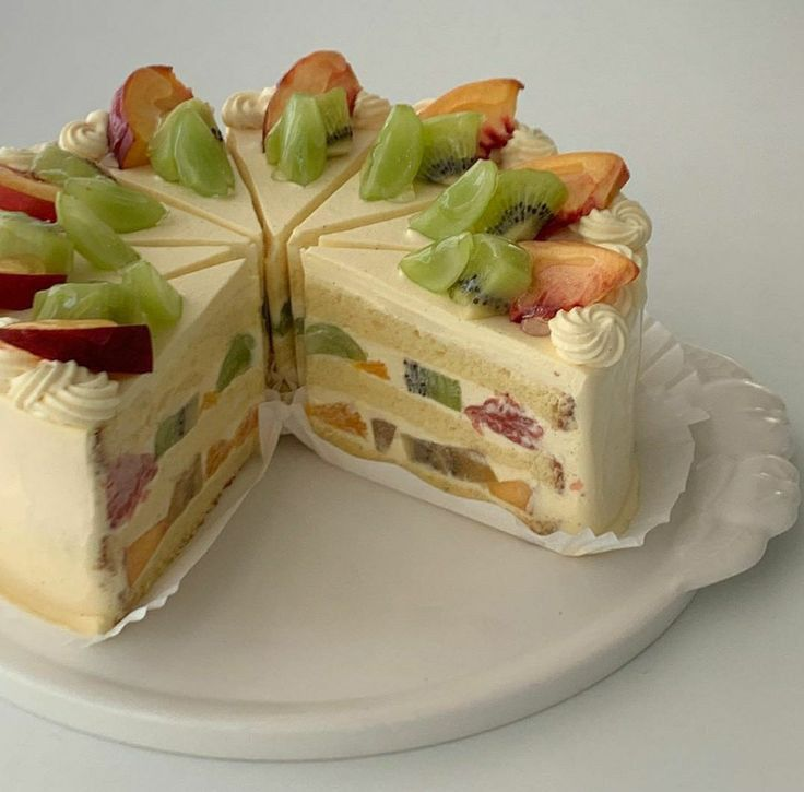 daily_dolce's tweet image. Fruit cake 🥝🥭