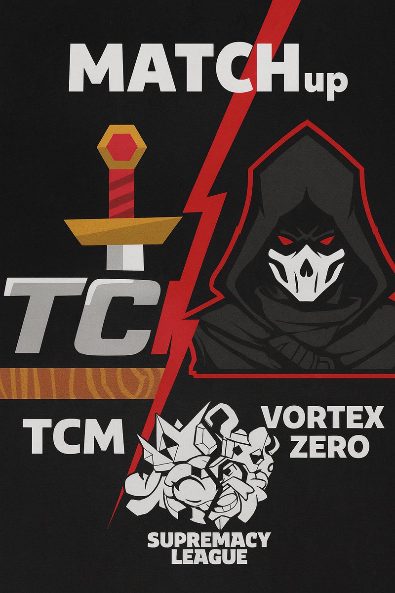 ⚔️ ROUND 5 - Supremacy League TOURNAMENT - STAGE 3 (5v5) at 18:00 UTC (2:00 PM EST USA)
<a href="/CR_Supremacy/">Supremacy League</a>

<a href="/TCMobileG/">TheyComingMobileGaming</a> vs <a href="/VortexZeroo_SB/">Vortex Zero</a> 

Good luck have fun!