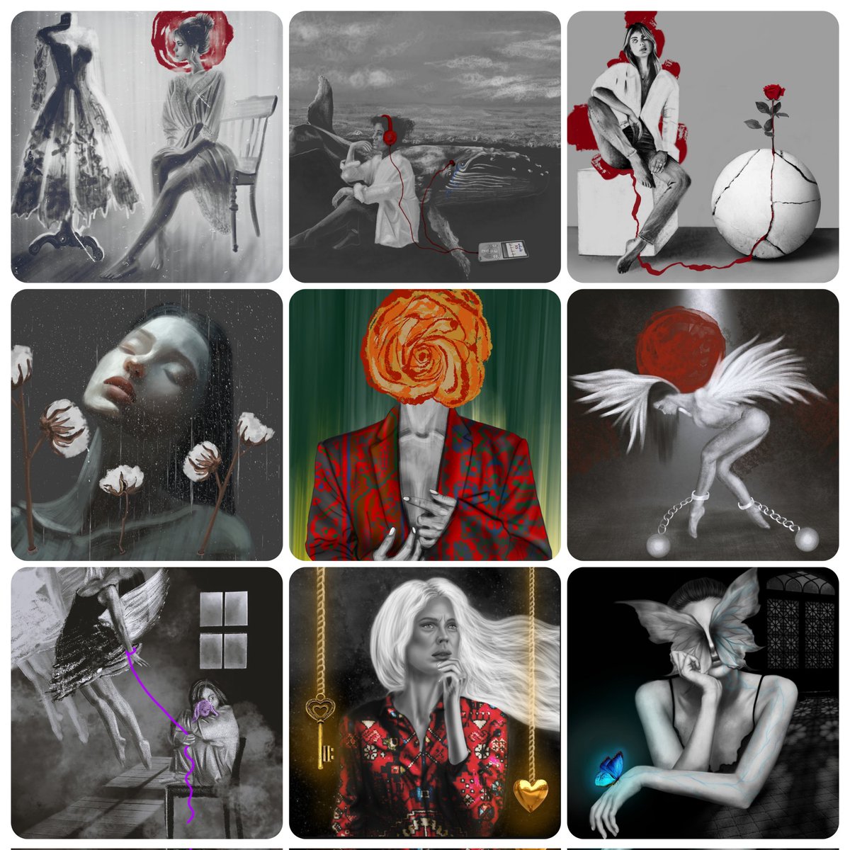 sanam_artistic's tweet image. XTZ is soooo low! Fill your wallet and dive into a world of precious art on Tezos 🔥

I suggest these artists
@negnooshart @mo0n_zi
@ms_saadati @Jamal_Mpd

Also, check my collection 
objkt.com/users/tz1b4THP…