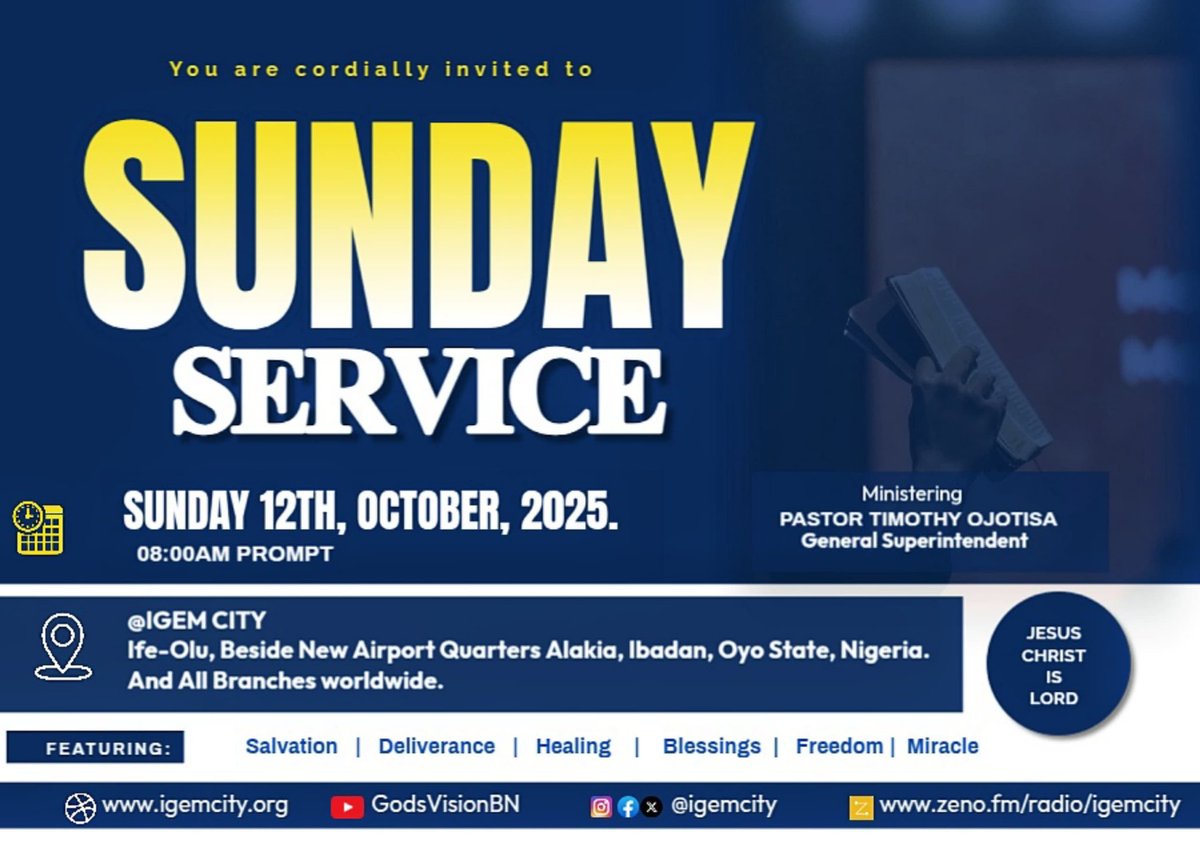 igemcity's tweet image. Worship with us tomorrow. #igem #sundayservice #worship #wordsoflife #Godskingdom #jesus #salvation