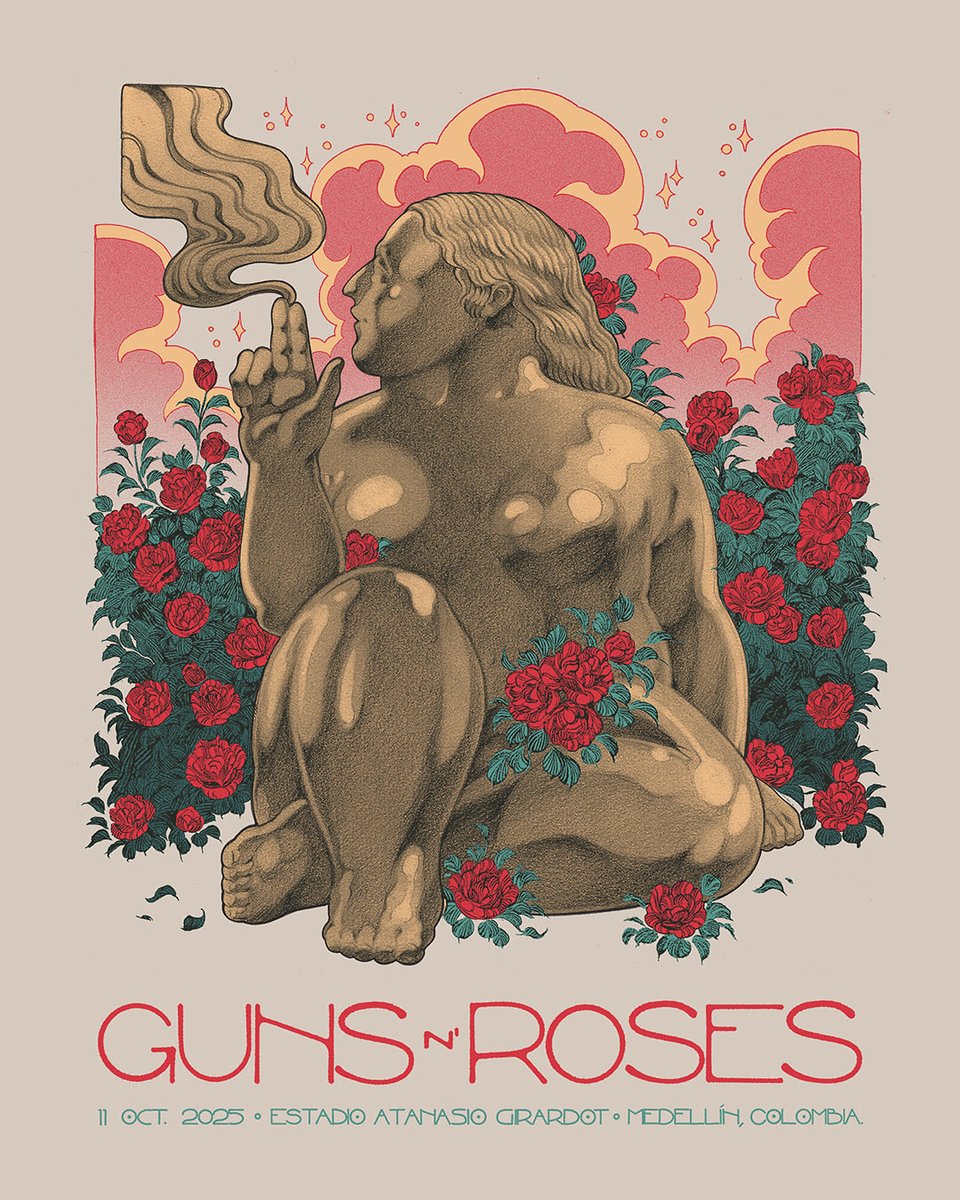 gunsnroses's tweet image. ¡Medellín, esta noche hacemos historia!
De vuelta por segunda vez en esta hermosa ciudad desde 2016. ¡Queremos escucharlos fuerte!
~
Medellín, let’s make history! We’re back for the second time in your beautiful city for the first time since 2016. Let’s hear you tonight!