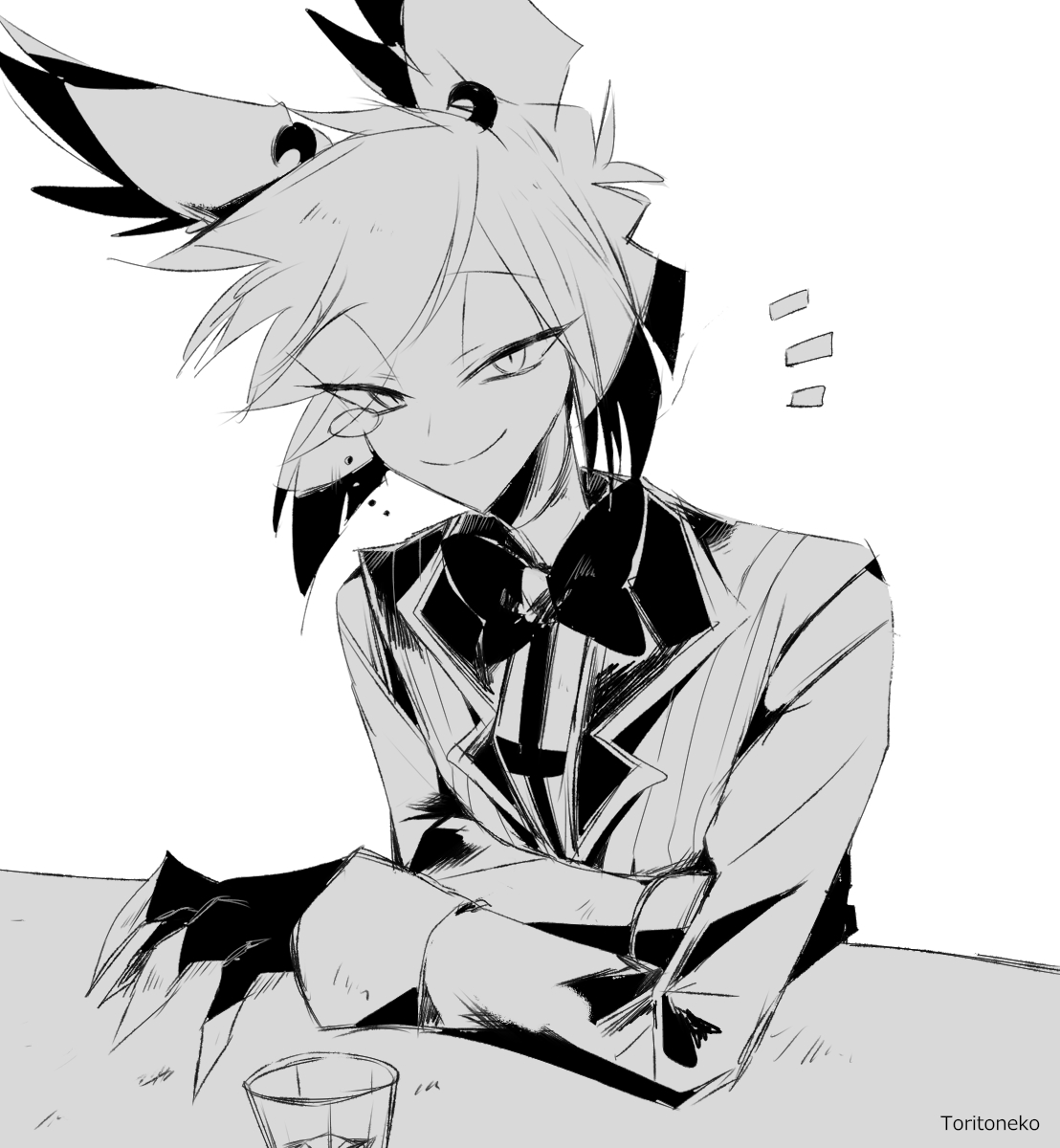 e_Toritoneko's tweet image. 🦌Alastor