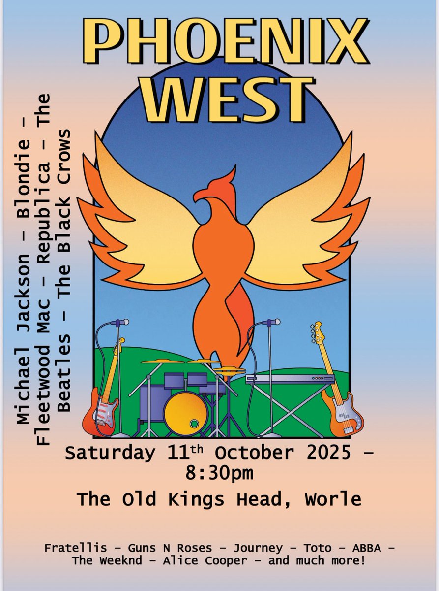 Tonight at 8.30pm. Phoenix West.