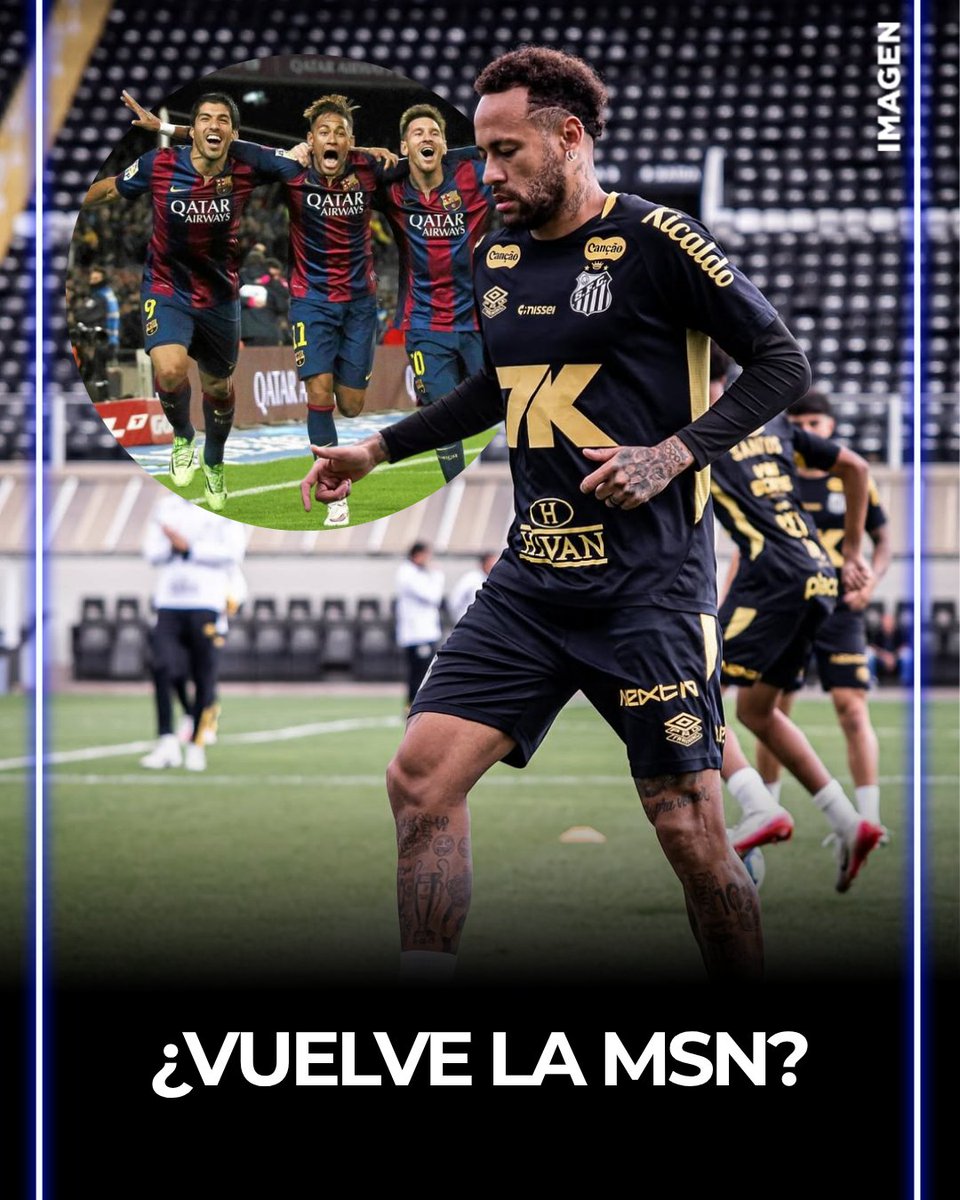 ImagenTVDeporte's tweet image. PODRÍA HABER UNA REUNIÓN ⚽️🤔

El Inter Miami tuvo el ofrecimiento de contratar a Neymar para la próxima campaña, tomando en cuenta que su actual contrato con el Santos, finaliza en diciembre del 2025.

#InterMiami #Neymar