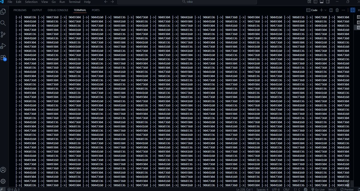 vaishnavidotdev's tweet image. my linked list is straight vibin with 904160 904160. infinite loop glitch! 😭  Still I&apos;ll not do chatgpt 😤
#programming #cpp #linkedlist  #codingstruggle  #coding