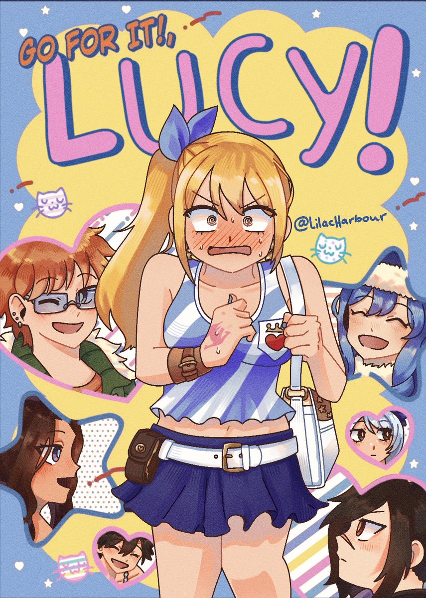 LilacHarbour's tweet image. #fairytail I thought this idea was super cute