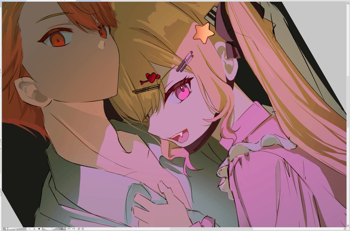 옛날 낙서 살짝 리터칭..